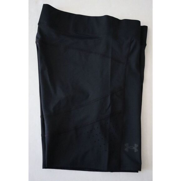 Under Armour 1373218 001 Men's Sz Large Black UA Speedpocket Half Tights Shorts - Picture 7 of 14